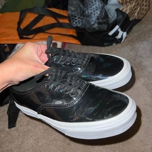 Vans shoe. Iridescent color